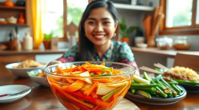 Rahasia Acar Timun dan Wortel Agar Tetap Renyah Dalam Penyimpanan Lama