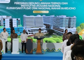 Prabowo Resmikan Institusi Neurosains Nasional di RS PON Mahar Mardjono Cawang Jaktim