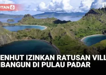 Izinkan Pembangunan Ratusan Vila di Pulau Padar oleh Menhut