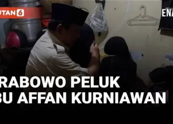 Momen Presiden Prabowo Melayat di Rumah Duka Affan Kurniawan