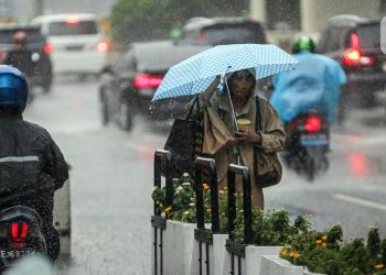 Cuaca Jakarta Potensi Hujan Sepanjang Hari Awal Pekan Senin 11 Agustus 2025