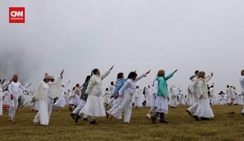 Ritual Perayaan Tahun Baru Suci di Pegunungan Bulgaria