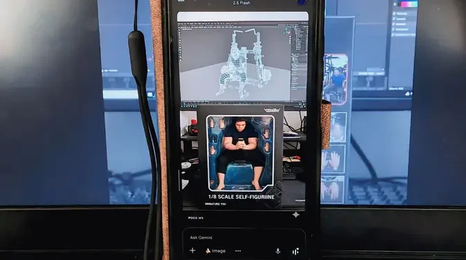 Buat Miniatur dan Action Figure 3D Menggunakan Gemini AI di HP dan Laptop