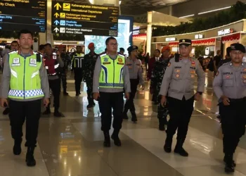 Momen Patroli Bersama Polri dan TNI dari Bandara Soekarno Hatta hingga Depok