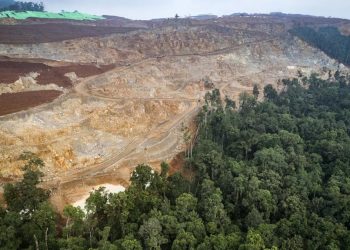 Satgas Segel Kawasan Konsesi Pertambangan Nikel di Bombana Sulawesi Tenggara