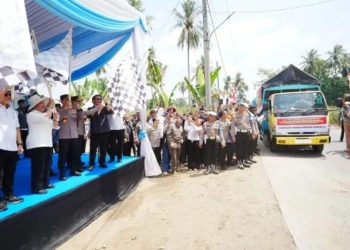 Distribusi 1.765 Ton Jagung oleh Polri ke Gudang Bulog pada Panen Raya Kuartal III