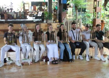 Kenalkan Warisan Budaya Indonesia kepada Mahasiswa Jerman di SGU