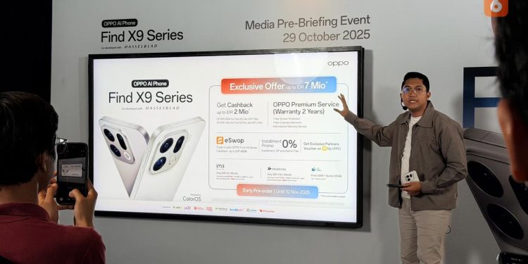 Pre-order Find X9 dan X9 Pro Resmi Dibuka, DP Mulai Rp 500 Ribu