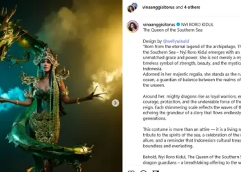 Vina Sitorus Bertransformasi Menjadi Nyi Roro Kidul di Miss Grand International 2025
