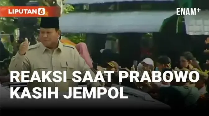 Reaksi Presiden Prabowo Memberikan Jempol dalam Video