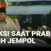 Reaksi Presiden Prabowo Memberikan Jempol dalam Video