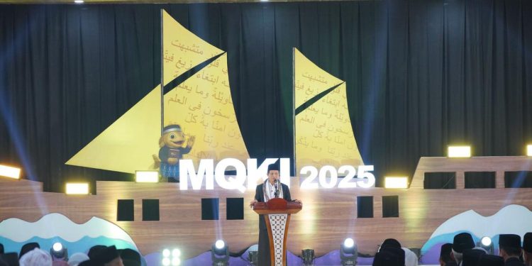 Pembukaan MQK Internasional, Menag Bahas Dampak Perang dan Kerusakan Iklim