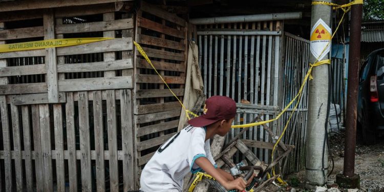 Titik Permukiman Warga Cikande Tercemar Radioaktif Cesium-137