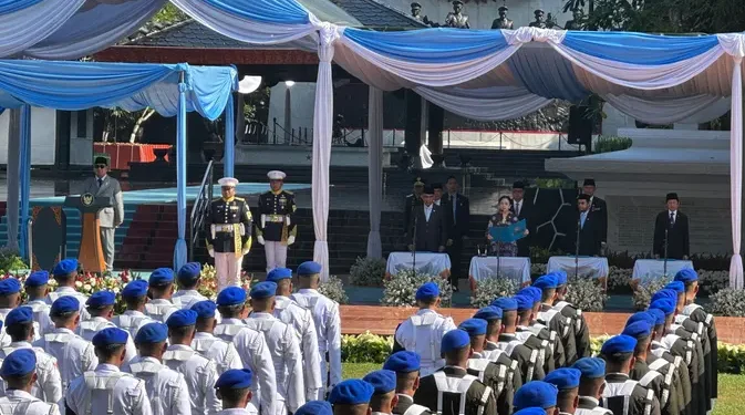 Puan Bacakan Ikrar Hari Kesaktian Pancasila, Prabowo Jadi Inspektur Upacara