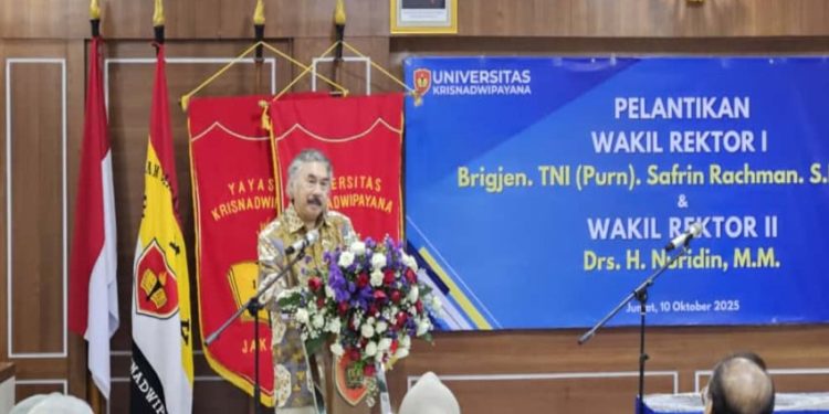 Dua Wakil Rektor Unkris Dilantik, Fokus pada Kesehatan Mental Mahasiswa