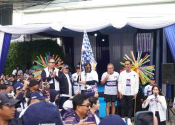 HUT ke-14, NasDem Gelar Fun Walk dan Aksi Sosial Sembako untuk Masyarakat