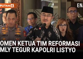 Teguran Ketua Percepatan Reformasi Polisi kepada Kapolri Harusnya Tutup Dengan