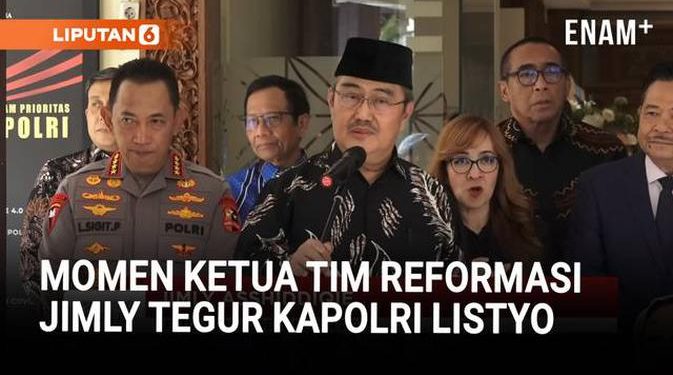 Teguran Ketua Percepatan Reformasi Polisi kepada Kapolri Harusnya Tutup Dengan