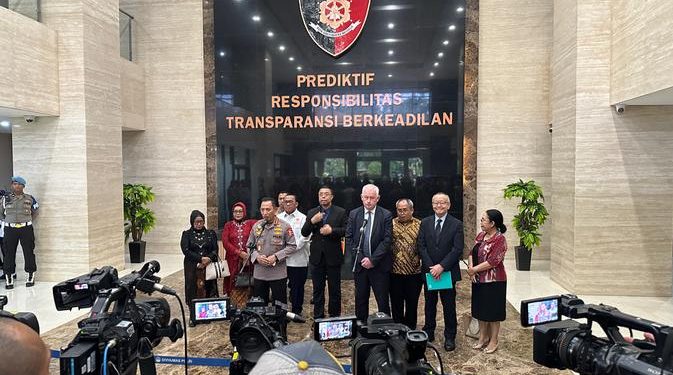 Pertemuan Kapolri dan Sekjen ITUC untuk Kolaborasi Perlindungan Kesejahteraan Buruh