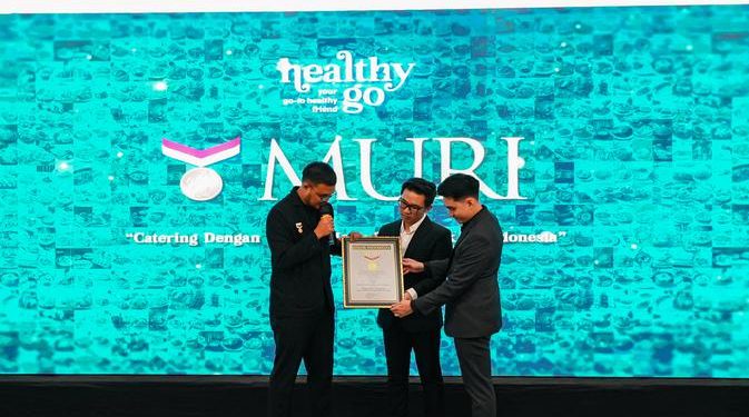 Lebih dari 1300 Variasi Menu, Layanan Katering Ini Raih Rekor MURI