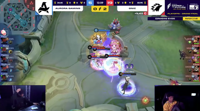 Juara MLBB Game of the Future 2025, Aurora Gaming Kalah 0-3 di Final