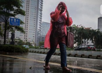 Hujan Diprediksi di Jabodetabek Siang hingga Malam
