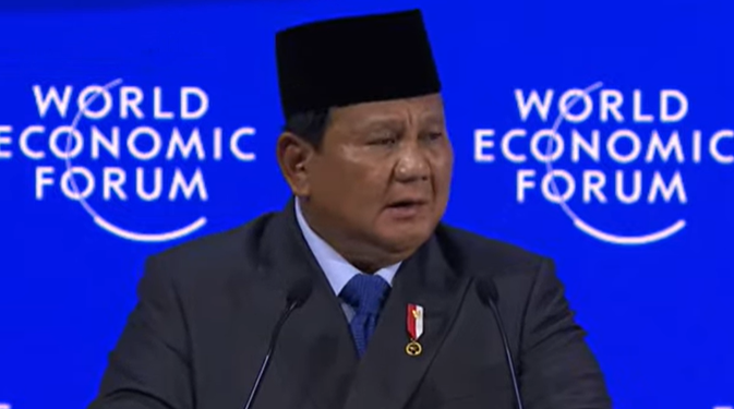 Prabowo Tampilkan Program Sekolah Asrama Gratis di WEF untuk Putus Rantai Kemiskinan