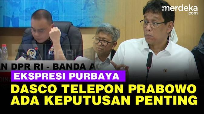 Ekspresi Purbaya Beri Kode saat Telepon Prabowo Ada Keputusan Penting TKD Aceh