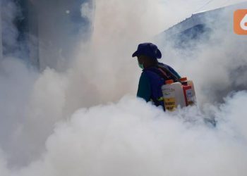 Cegah Kasus DBD dengan Fogging di Huntara Aceh Tamiang